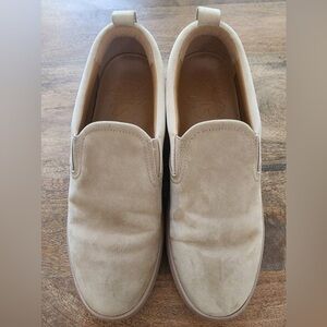 TED BAKER suede slip ons size 41